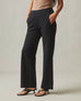 Ponte Straight Pant - Super Black